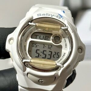 Casio Baby-G BG169R-7A Digital White Resin 43mm Sport Watch